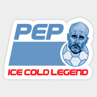 Pep: Ice Cold Legend Sticker